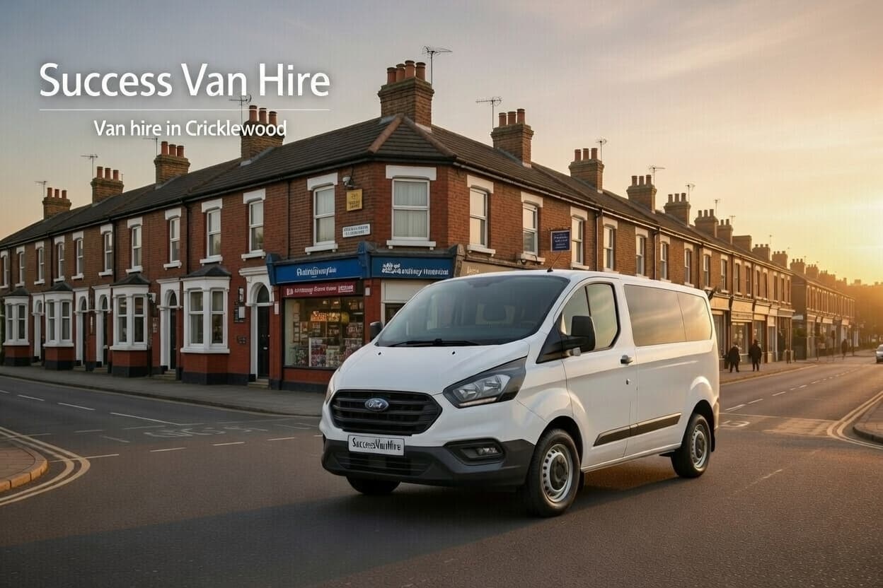 Van hire Cricklewood London with local van rental options