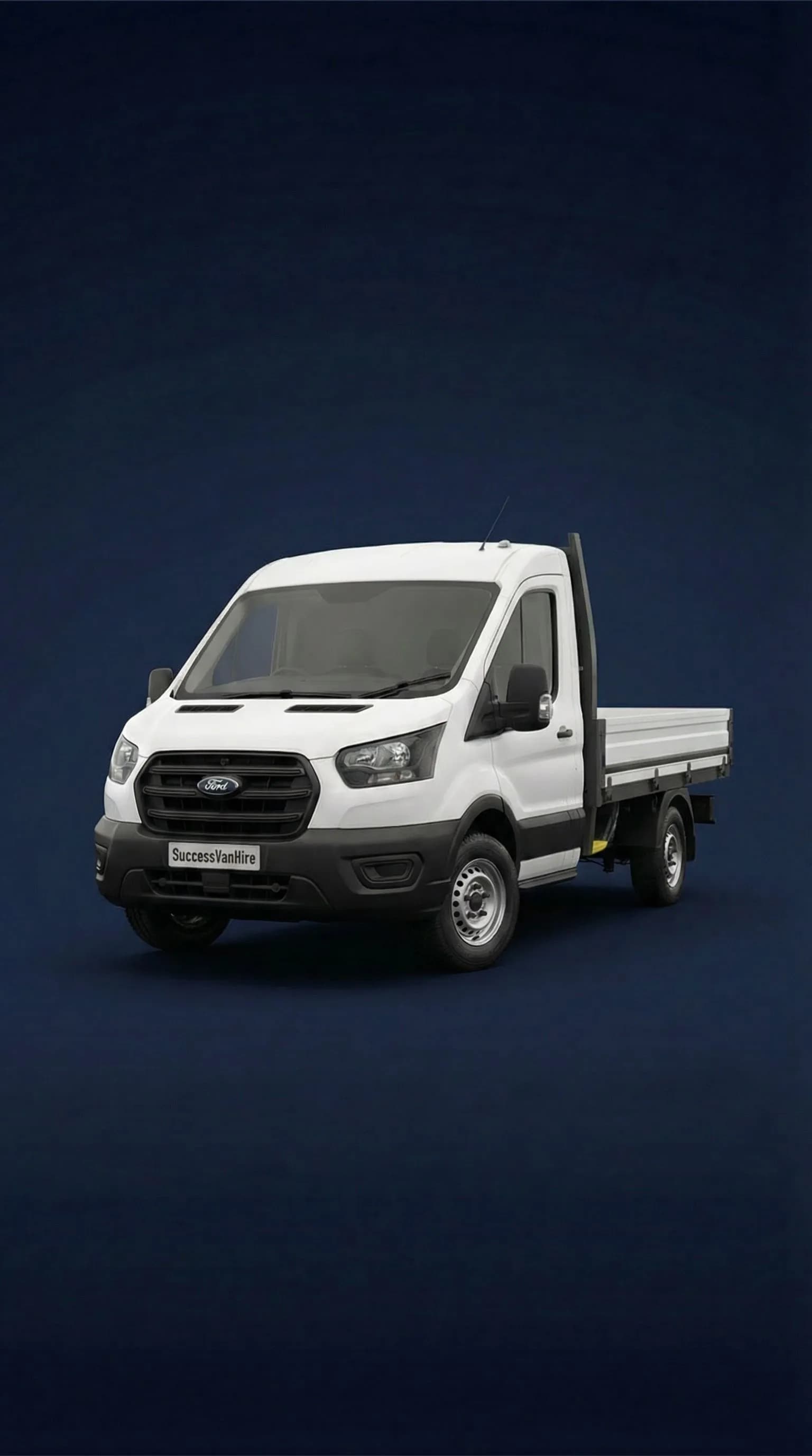 Flat Bed Pickup Van