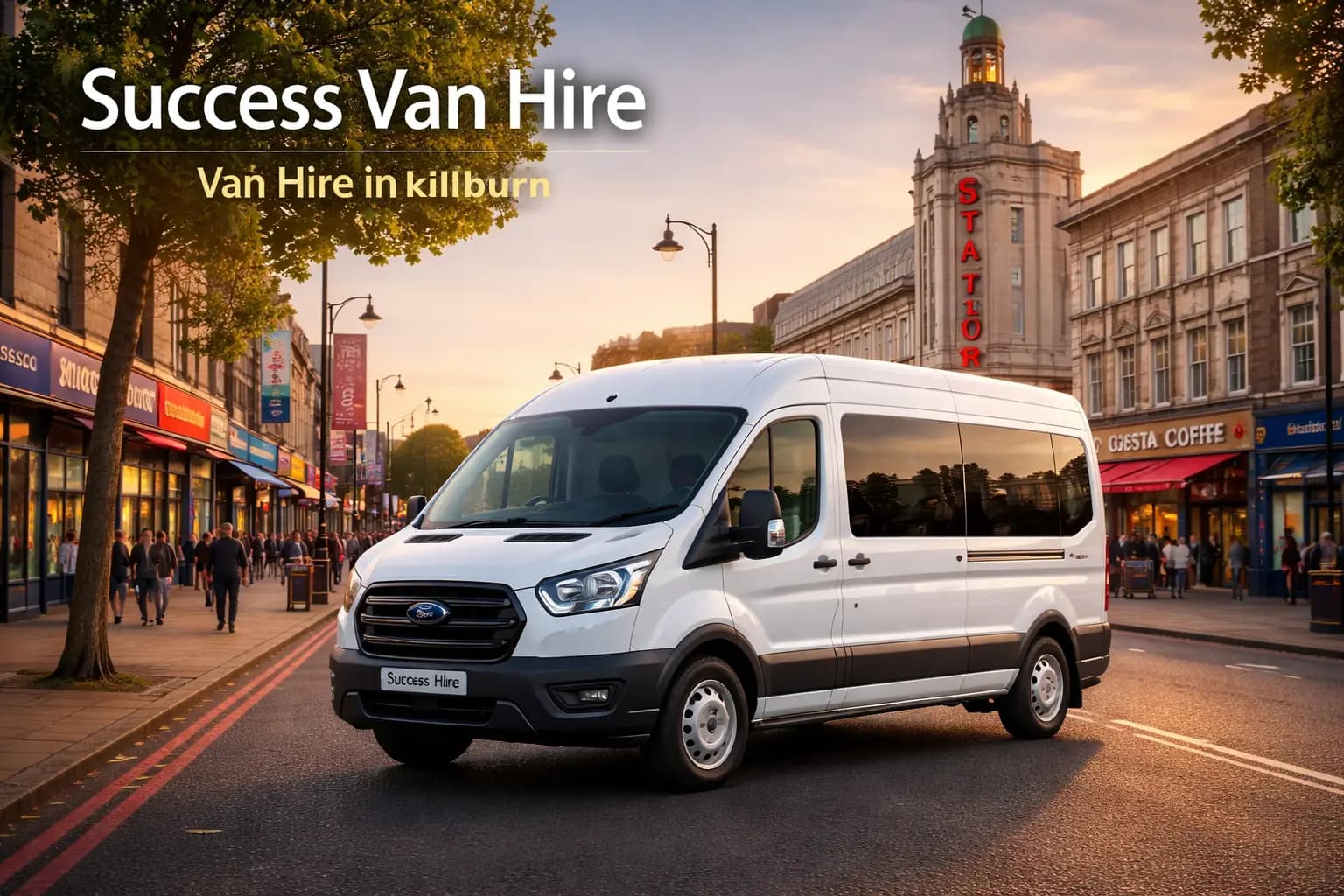 Van hire Kilburn NW6 with local van rental options