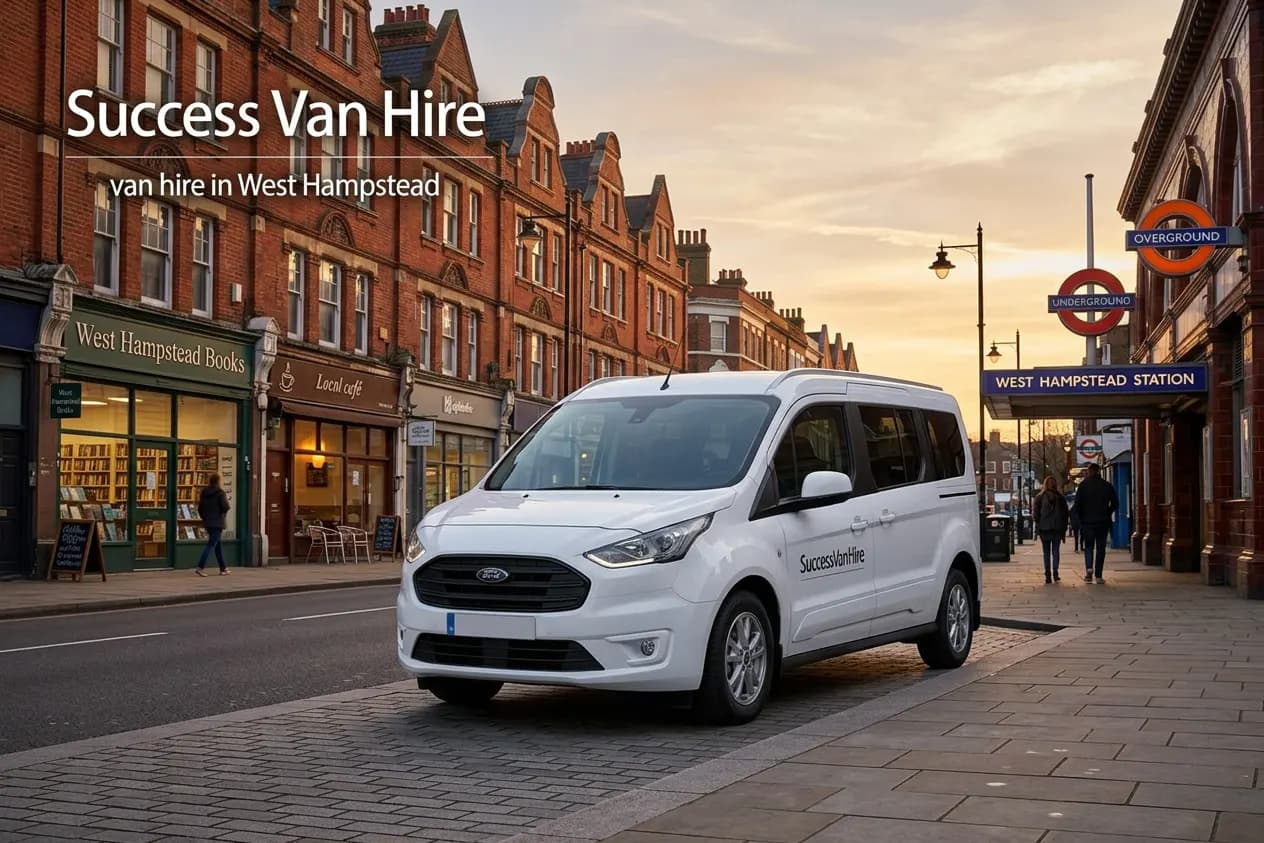 Van hire West Hampstead NW6 with local van rental options