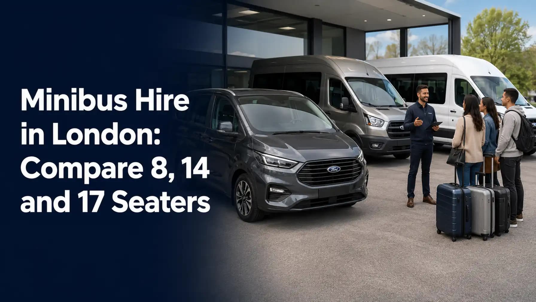 Minibus Hire London: Compare 8, 14 and 17 Seaters
