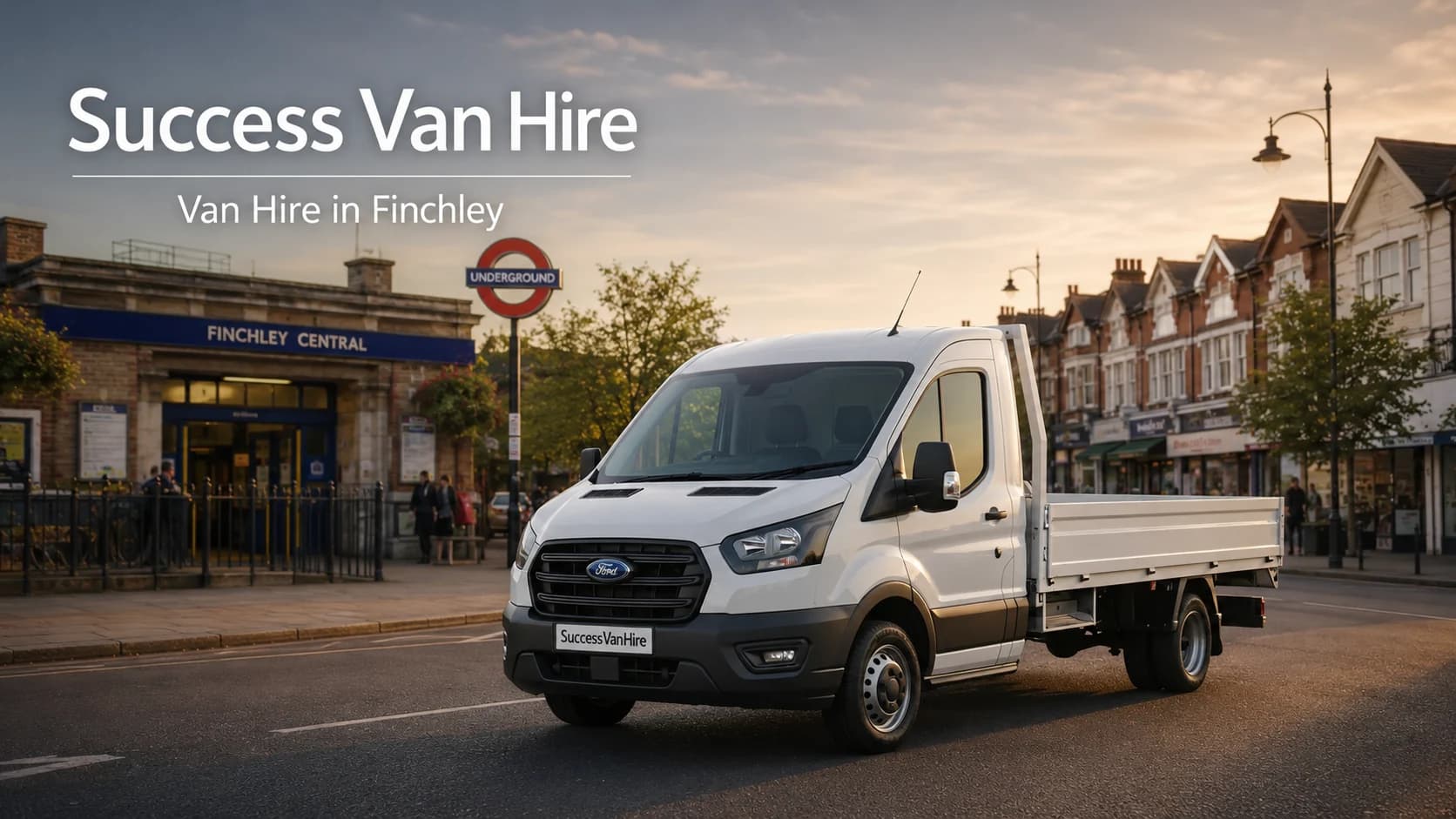 Van hire Finchley North London with local van rental options