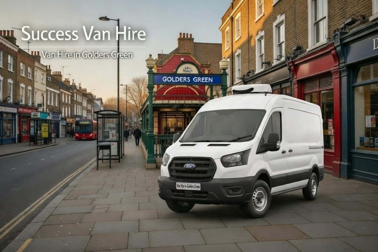 Van hire Golders Green NW11 with local van rental options