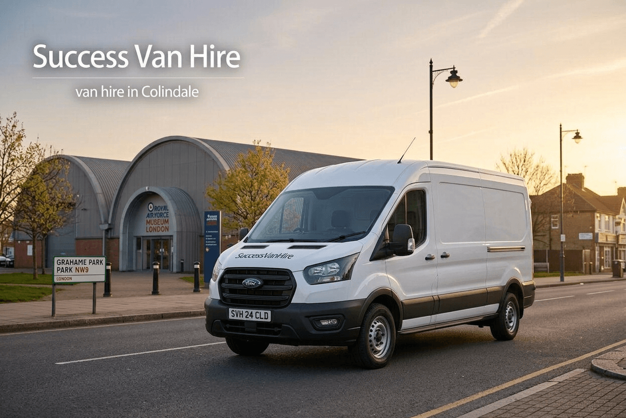 Van hire Colindale NW9 with local van rental options