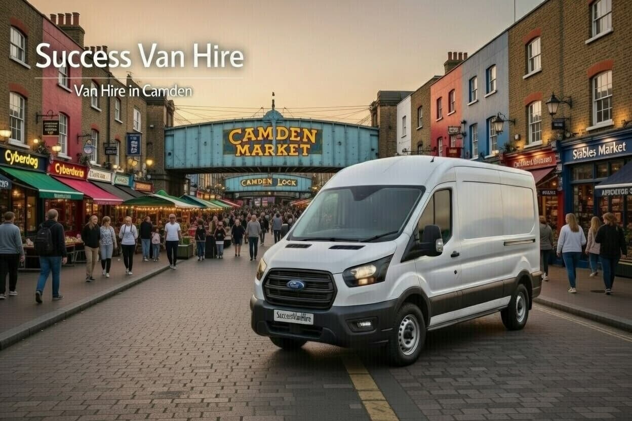 Van hire Camden London with local van rental options